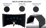 Microphone Isolation Shield, Microphone Isolation Panel